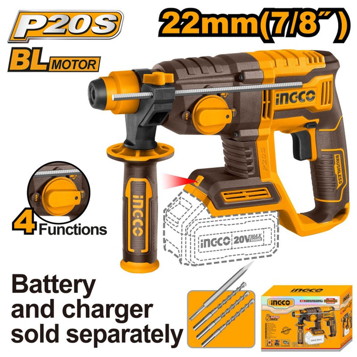 MCH CDLS R HAMMER 20208 INGCO