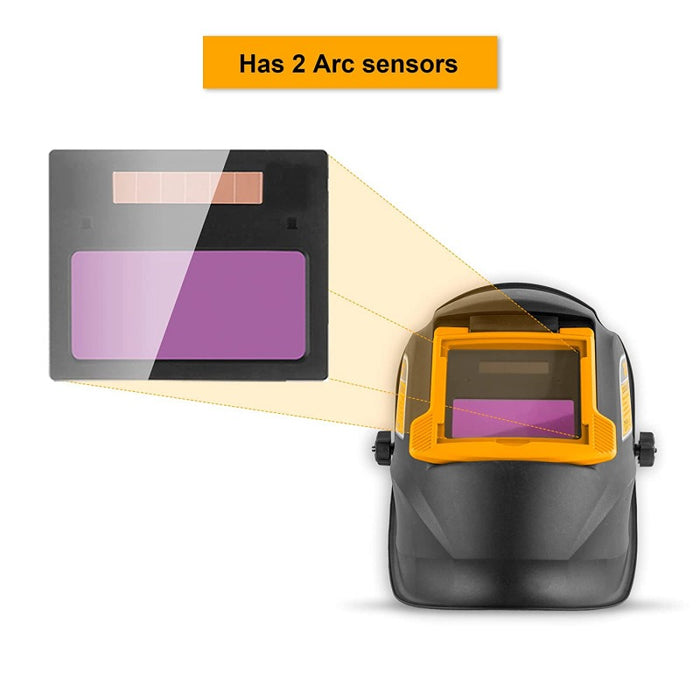 HELMET WELDING AUTO DARK 9 INGCO