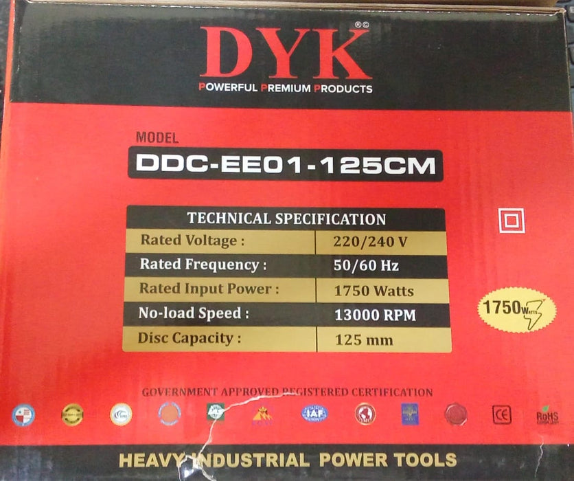 MCH MAR CUT OF MCH 125CM DYK